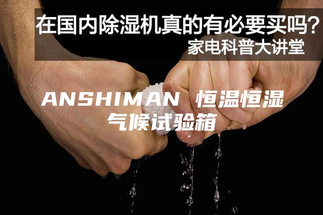 ANSHIMAN 恒溫恒濕氣候試驗箱